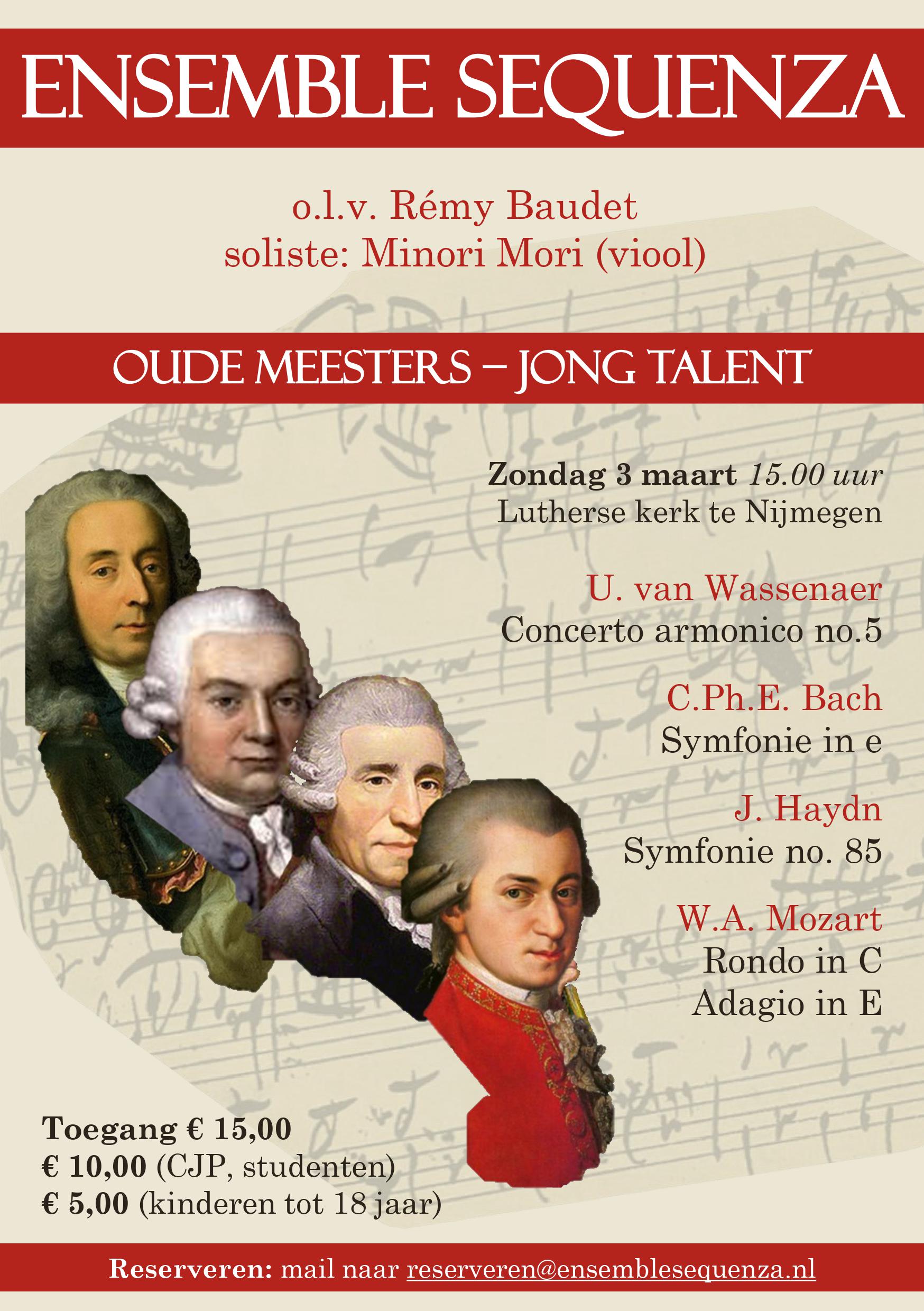 Oude meesters, jong talent